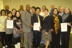 Oki Orators Toastmastes Club chartered!